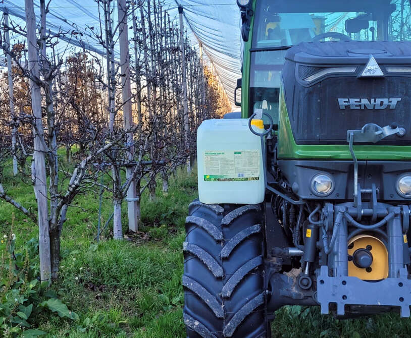 Prosiarka i ciągnik